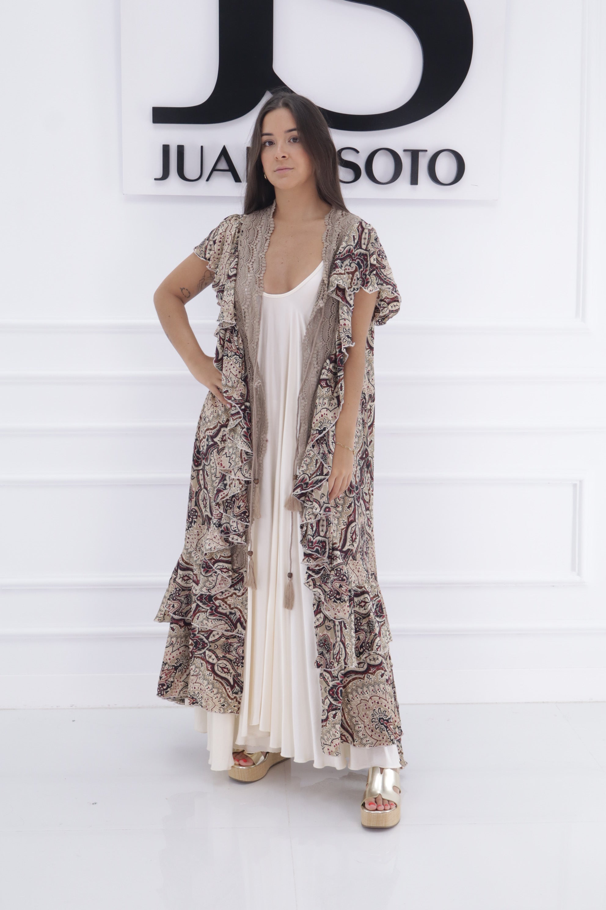 Casaca crochet cachemir 21220