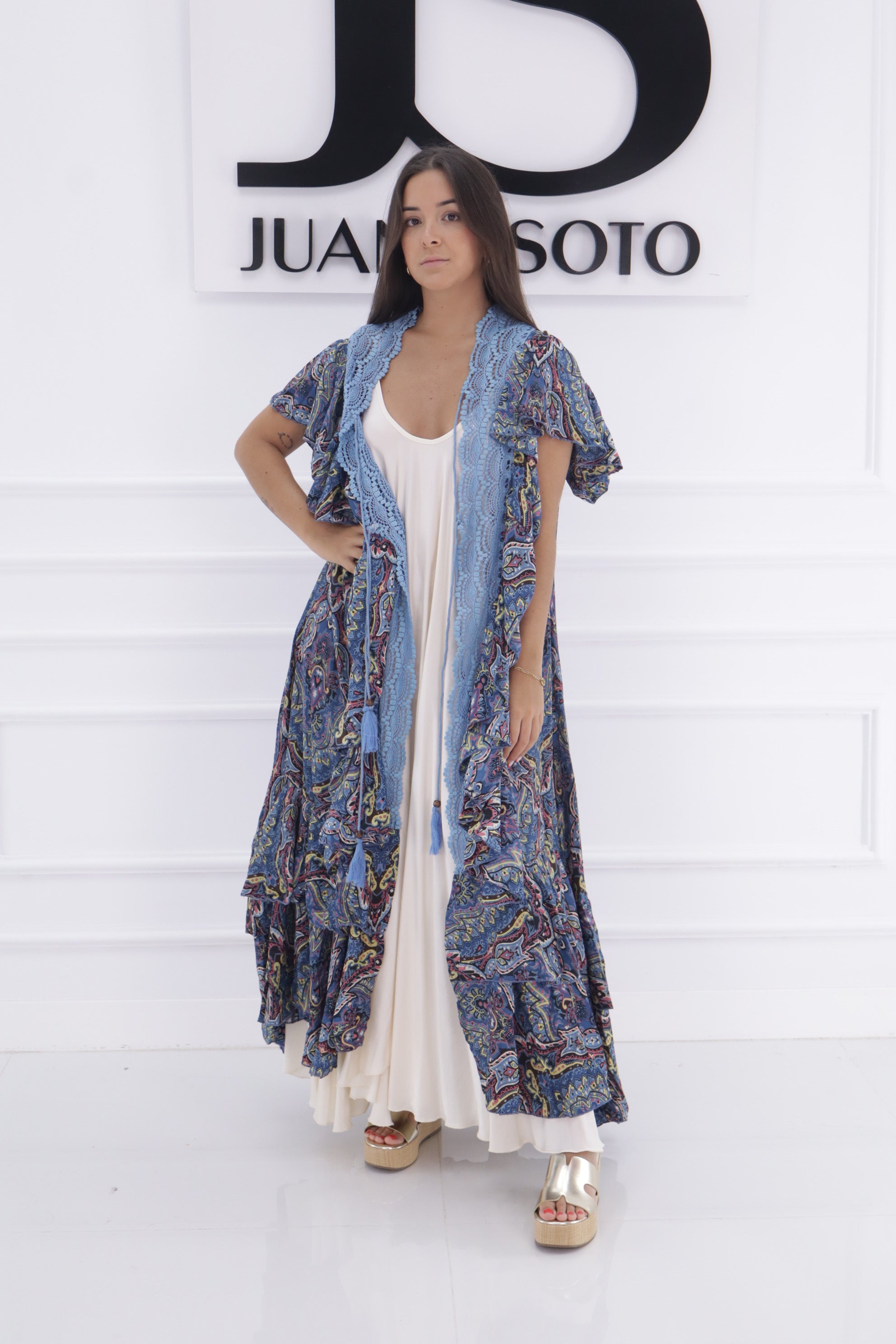 Casaca crochet cachemir 21220
