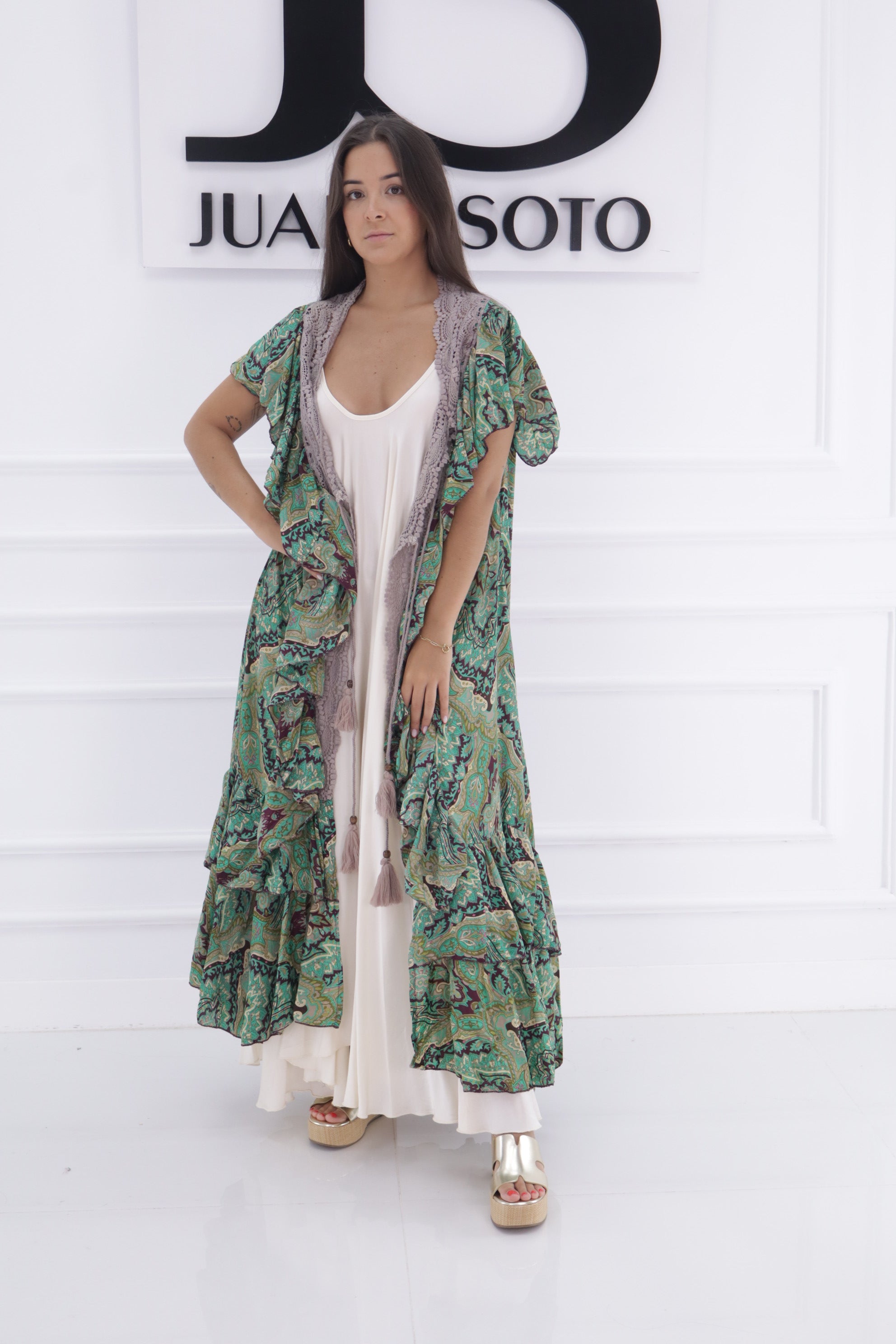 Casaca crochet cachemir 21220