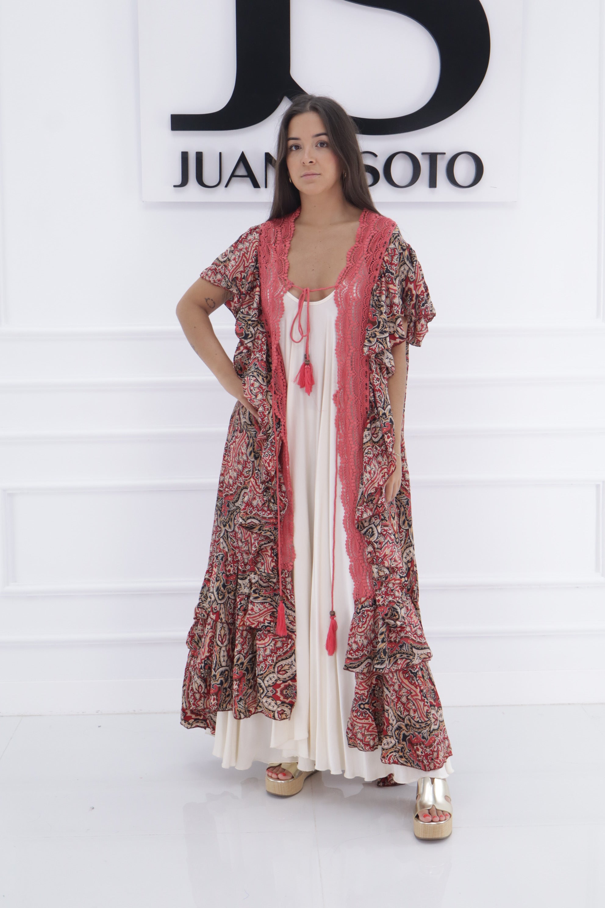 Casaca crochet cachemir 21220