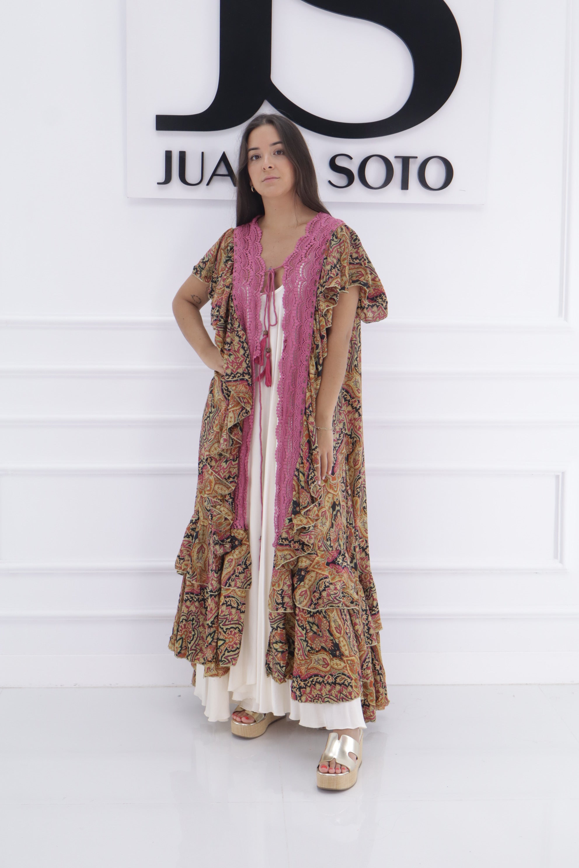 Casaca crochet cachemir 21220