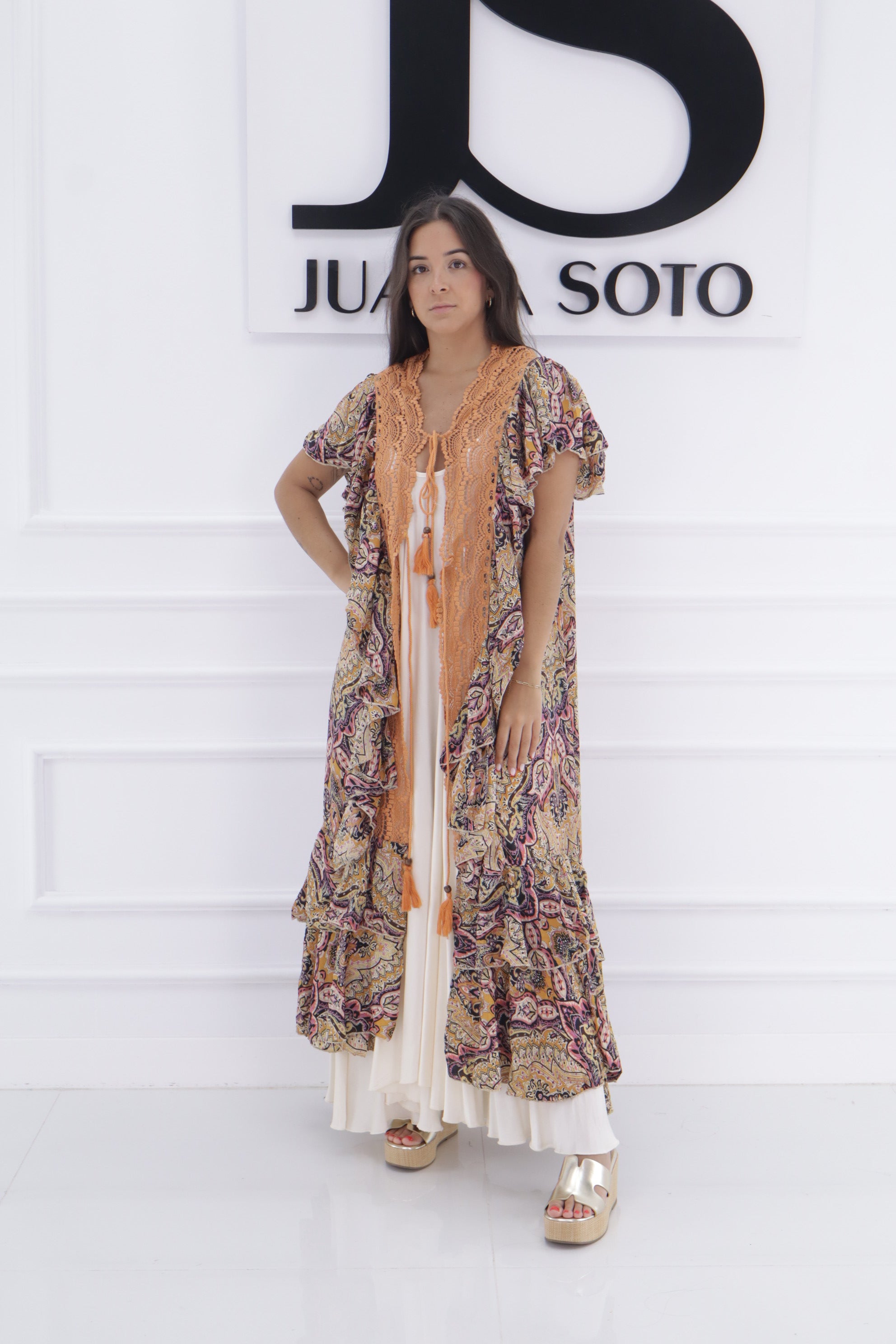 Casaca crochet cachemir 21220
