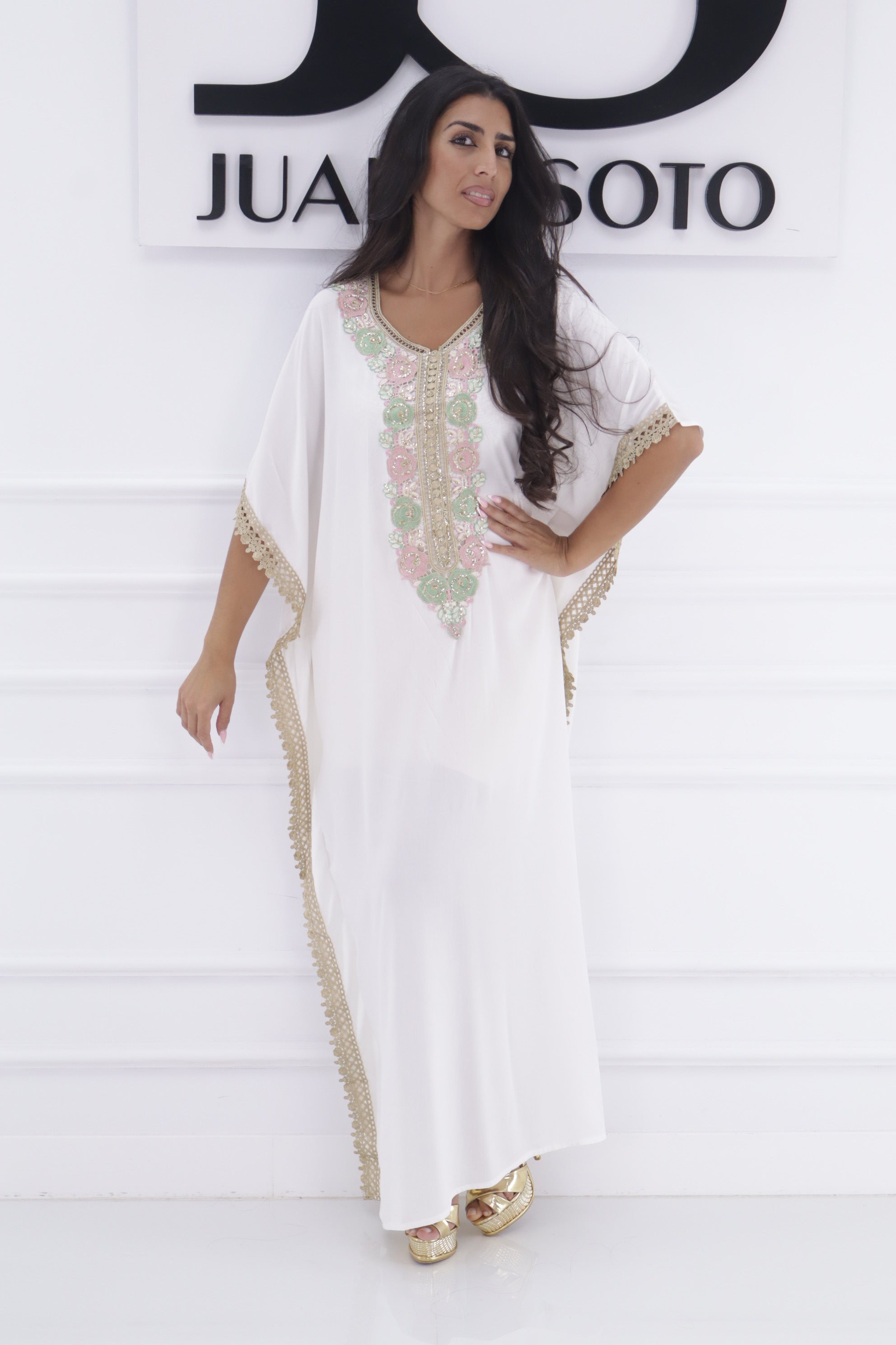 Vestido chilaba colores DD008