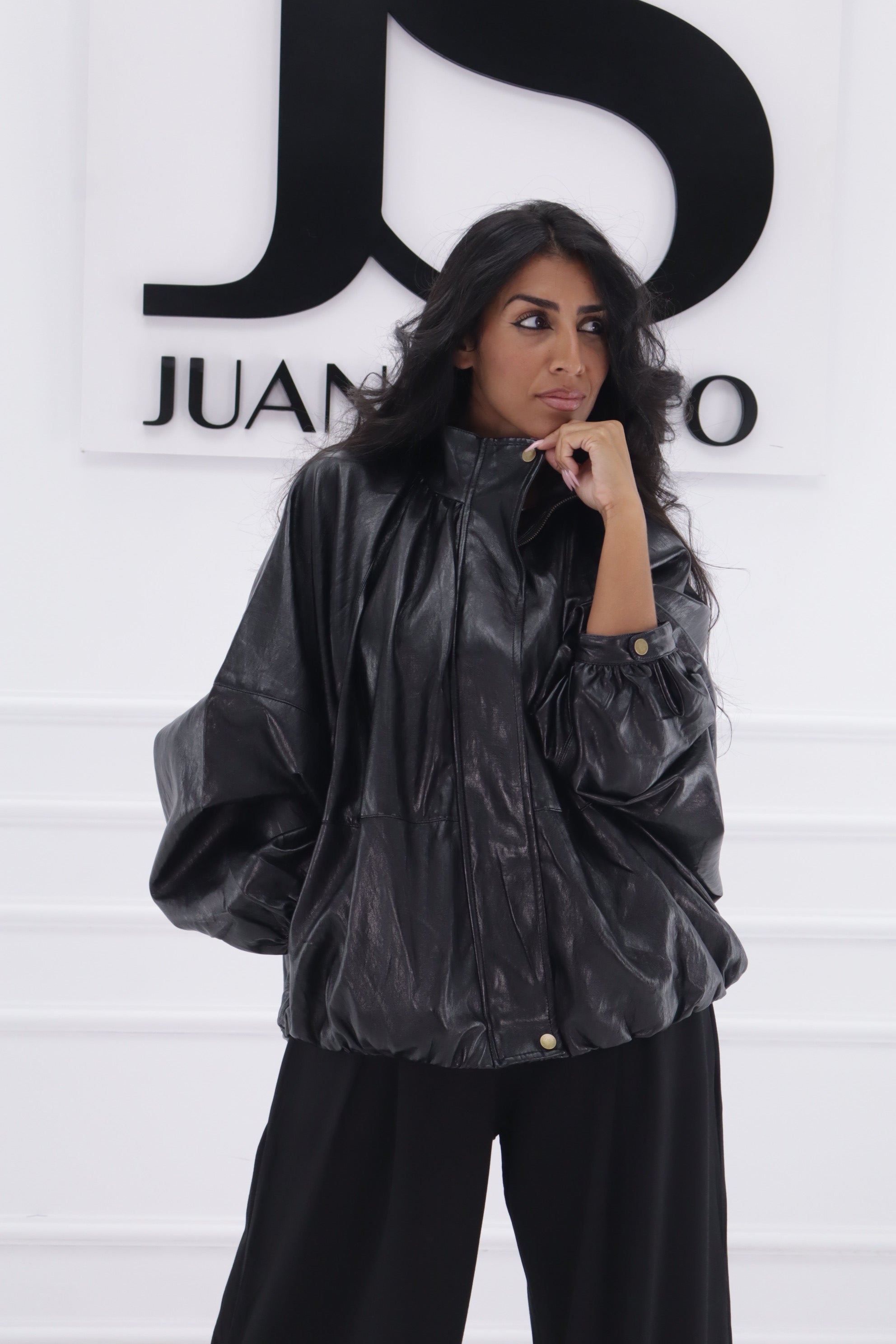 Chaqueta polipiel globo CA-8918