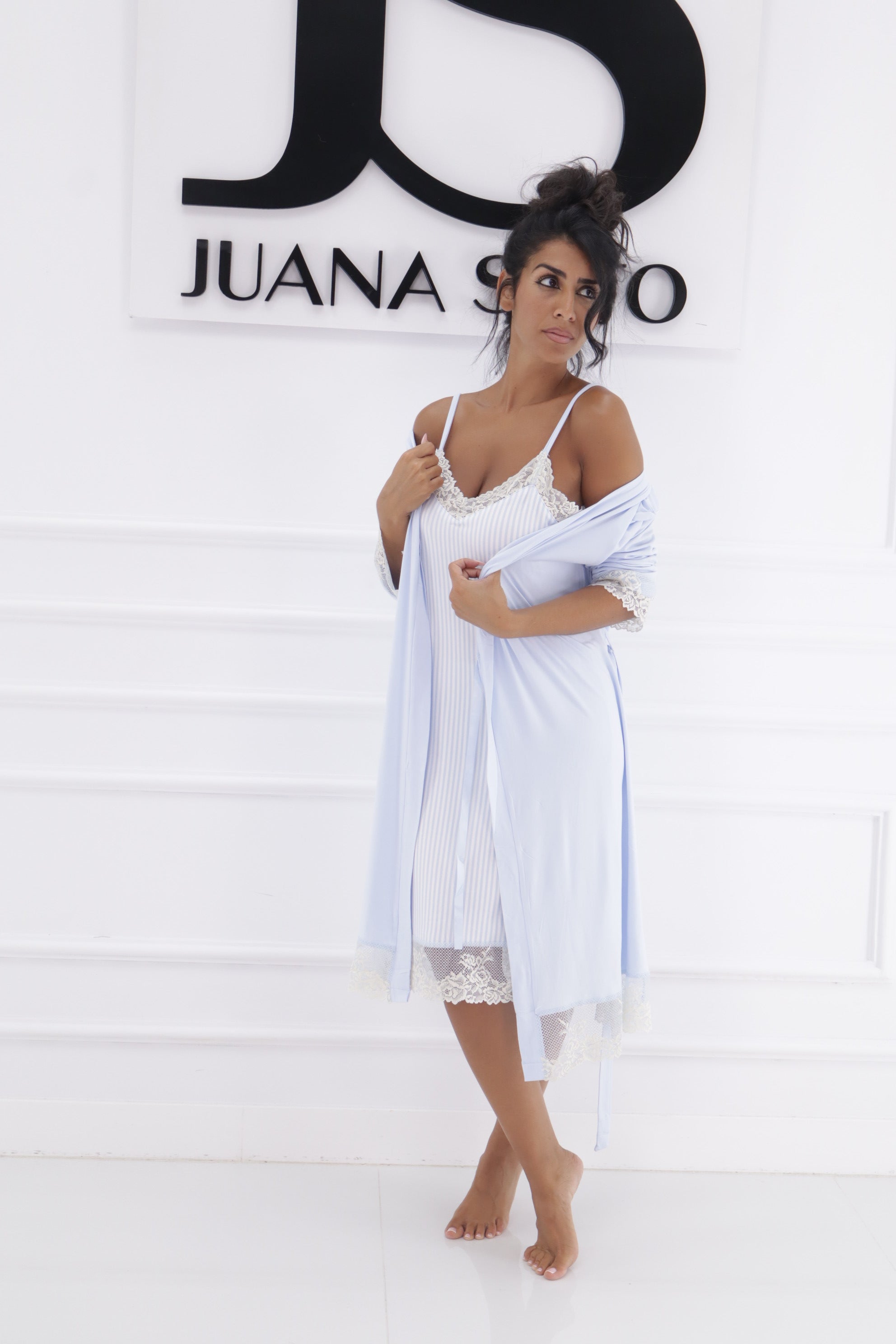 Camisón + bata JY26215