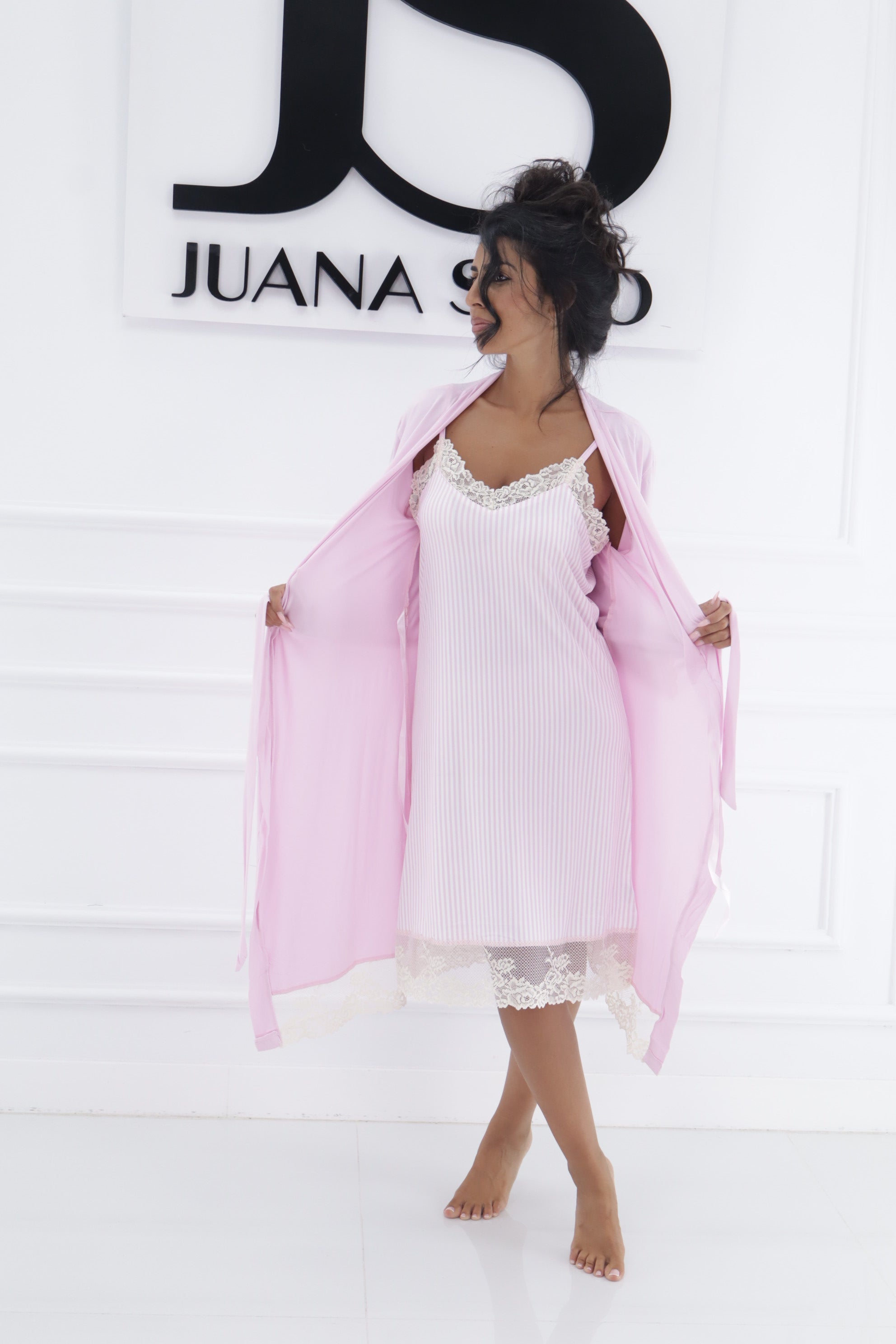 Camisón + bata JY26215