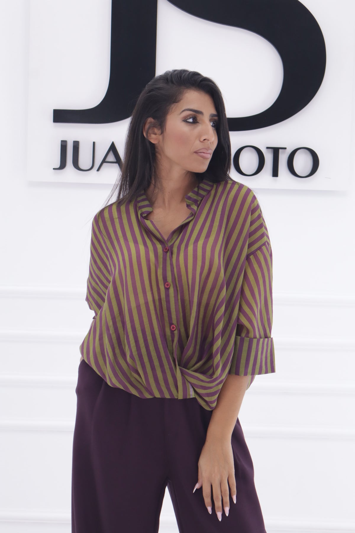 Camisa rayas YN12343