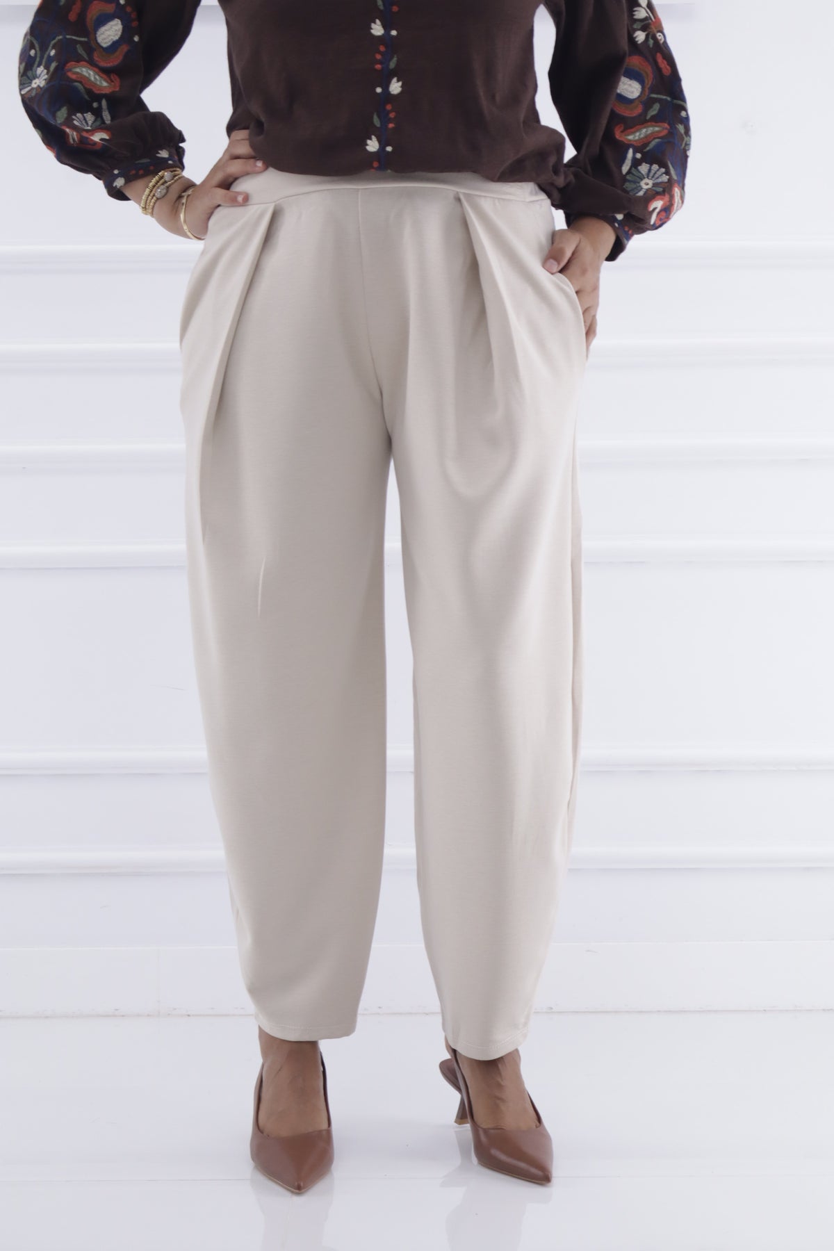 Hosen mit Falte 11624
