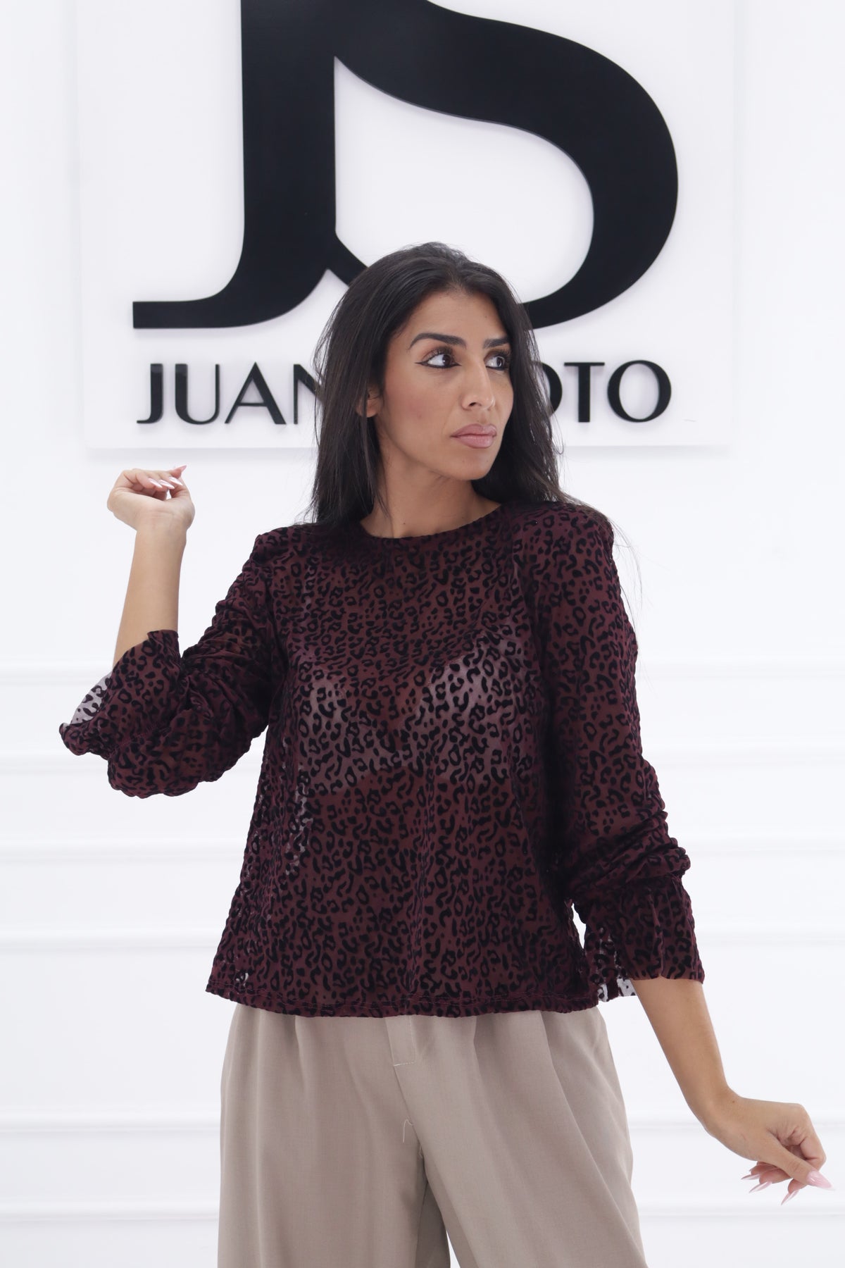 Blusa print 16282