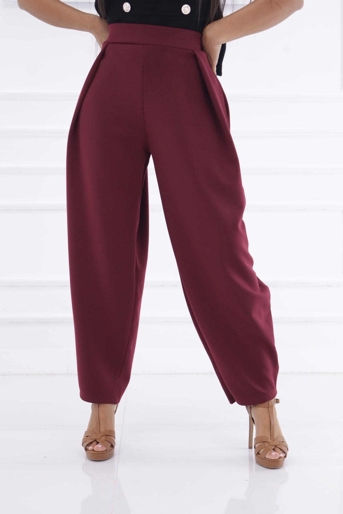 Hosen mit Falte 11624