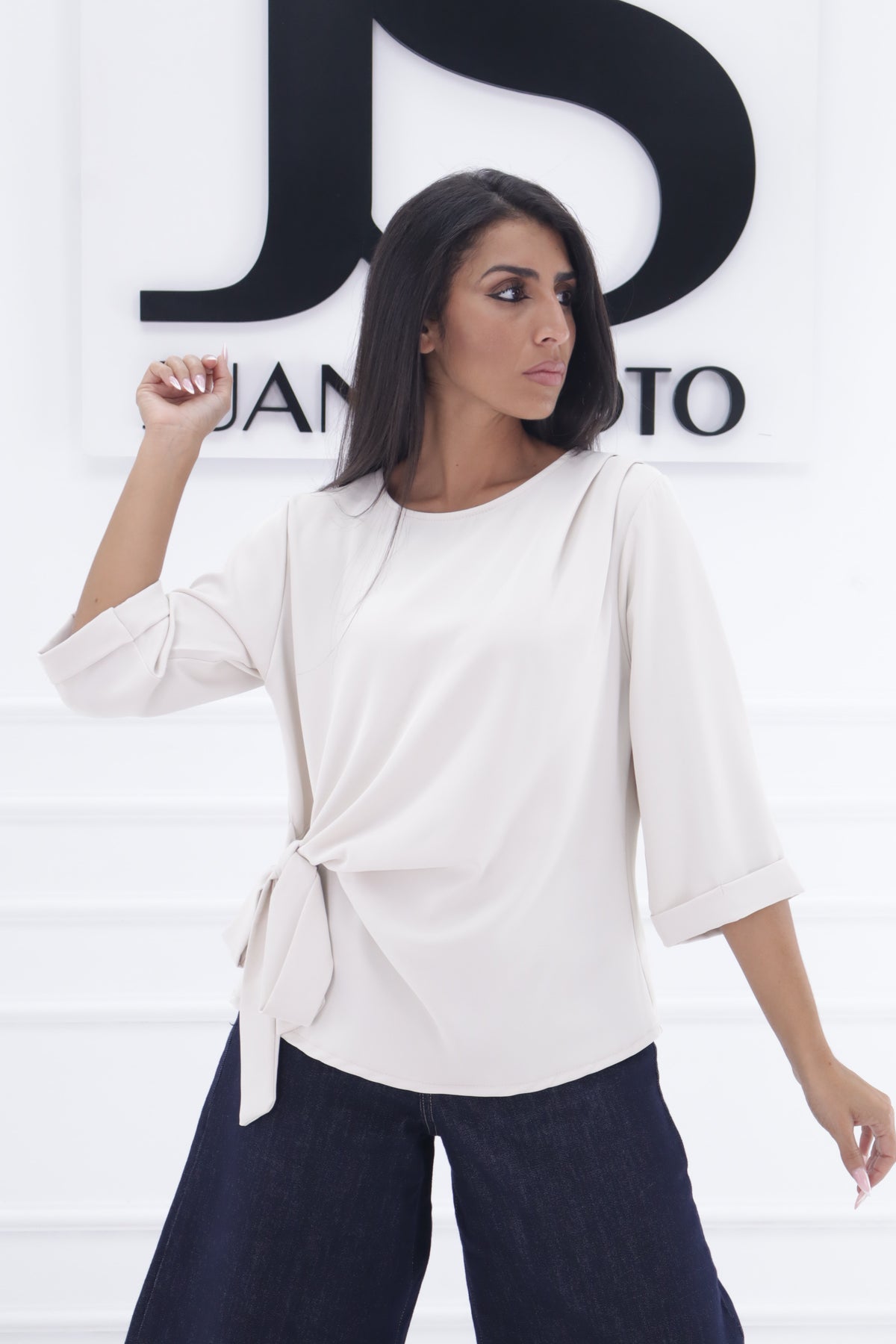 Camisa 14163 nudo latera
