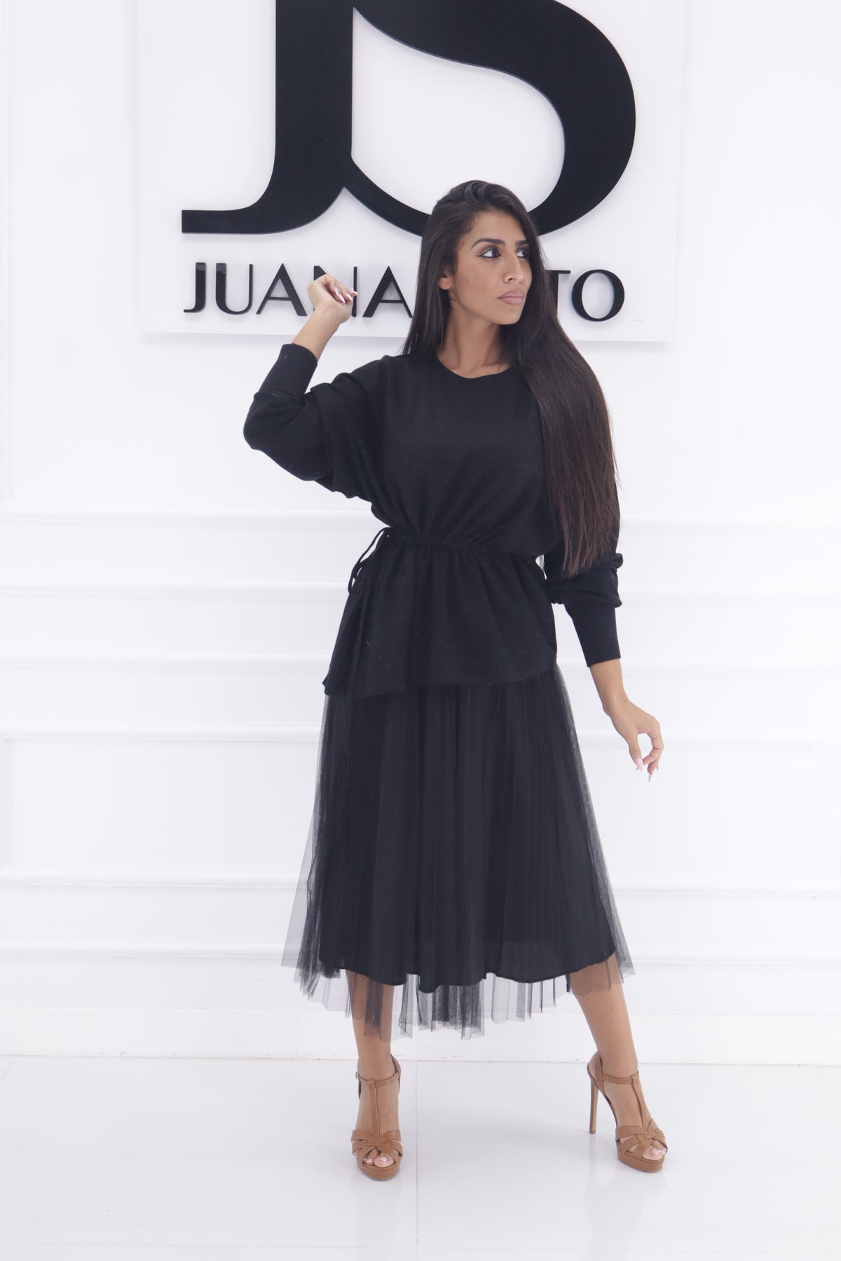 Vestido tull MY9007AB
