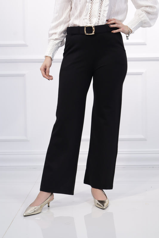 Pantalon de vestir cinturon 2680