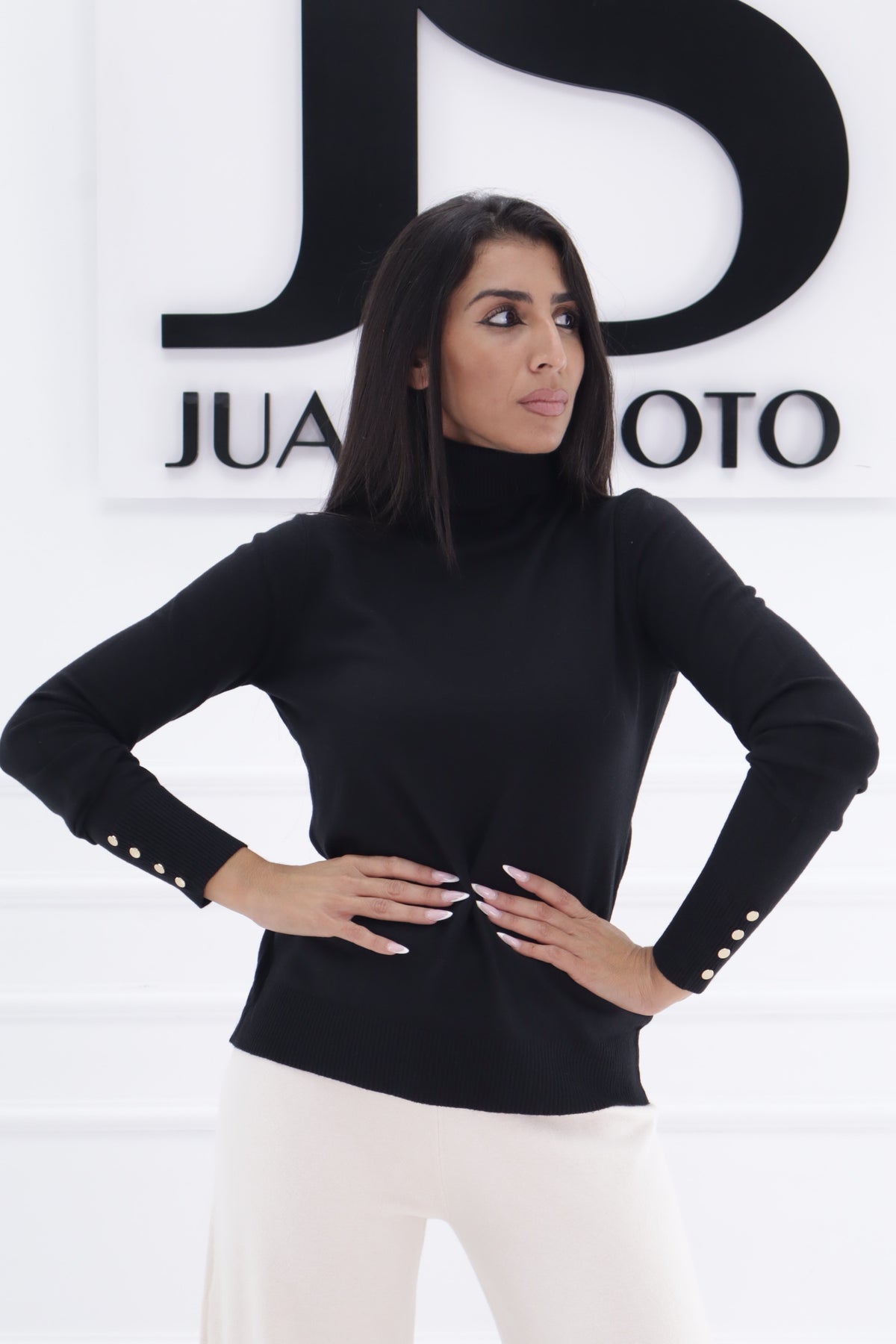 Jersey cuello alto C8625
