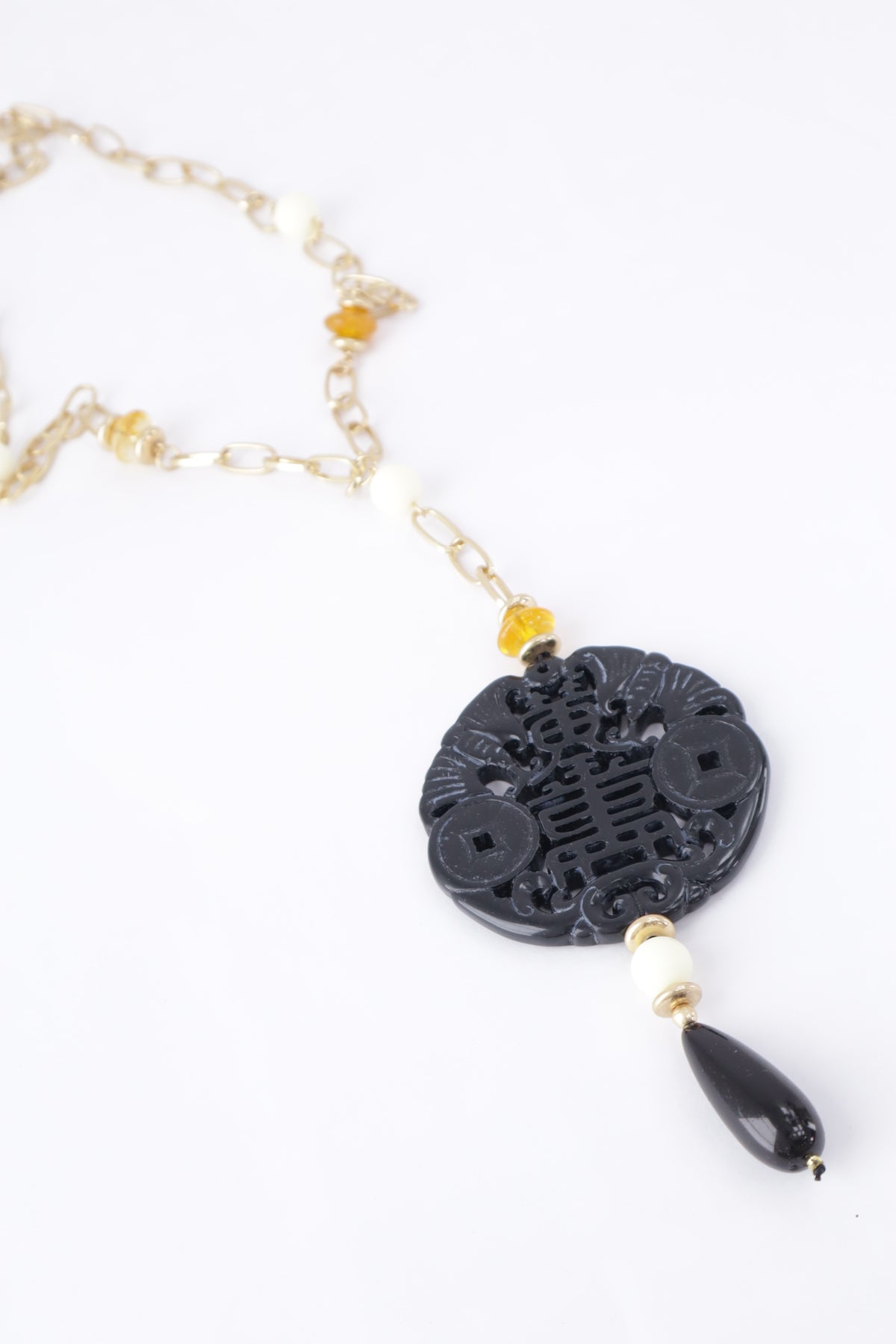 Collar oriental argollas doradas 56593