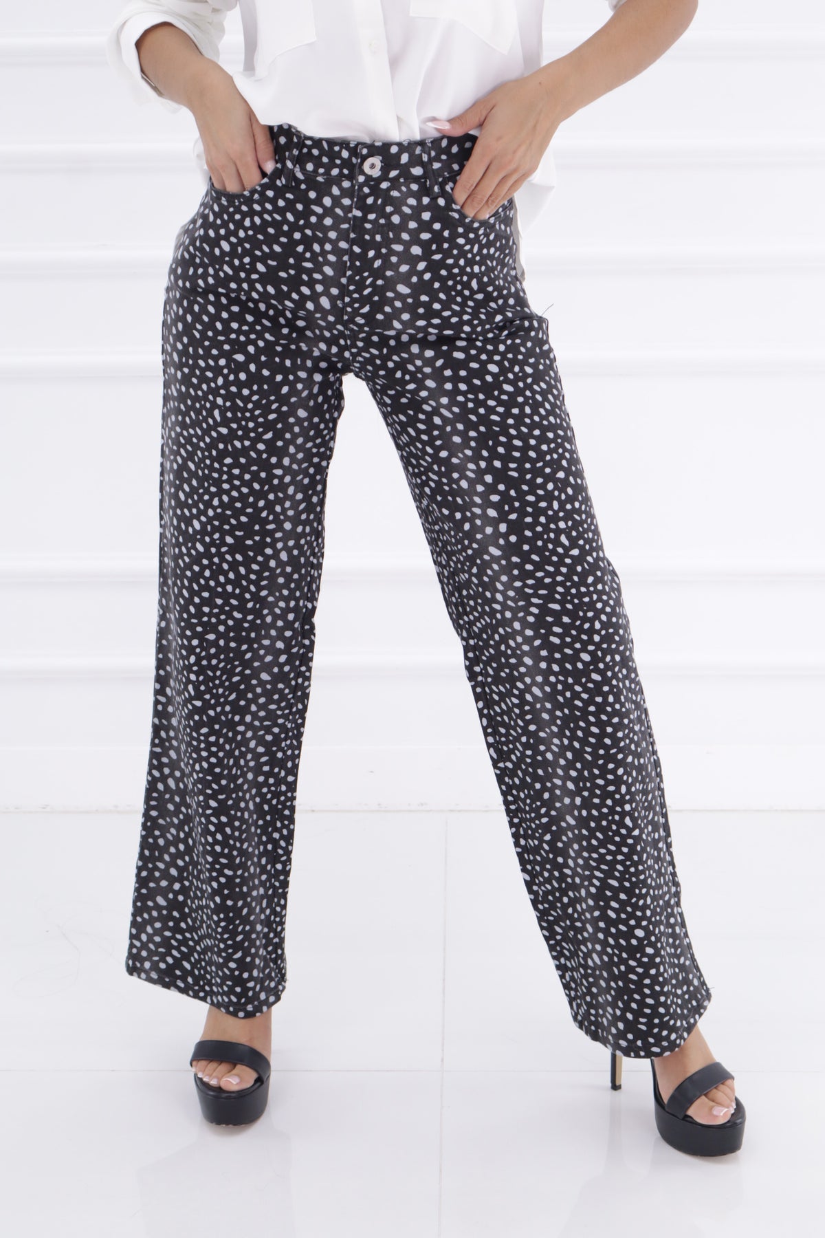 Pantalón topitos PS19114