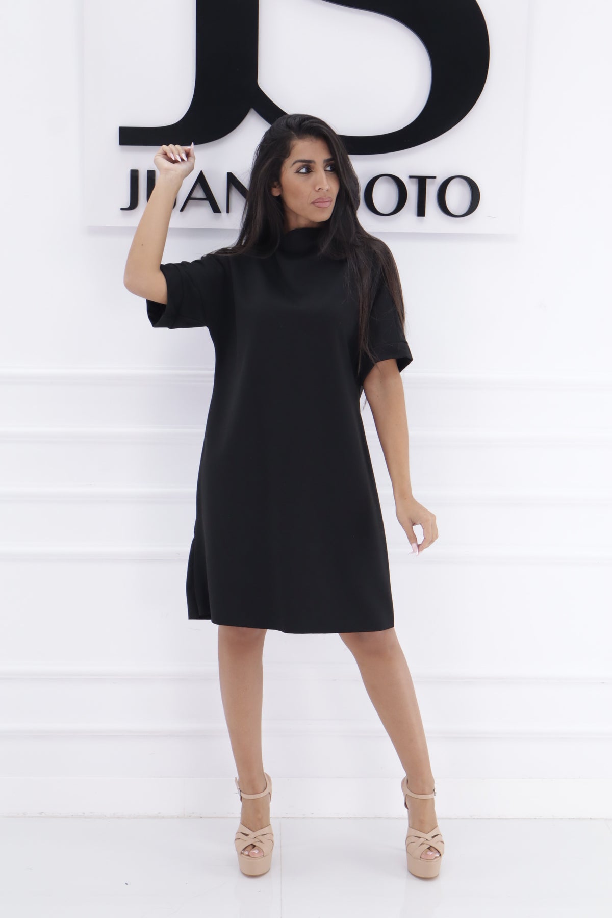 Vestido manga corta (interior polar)