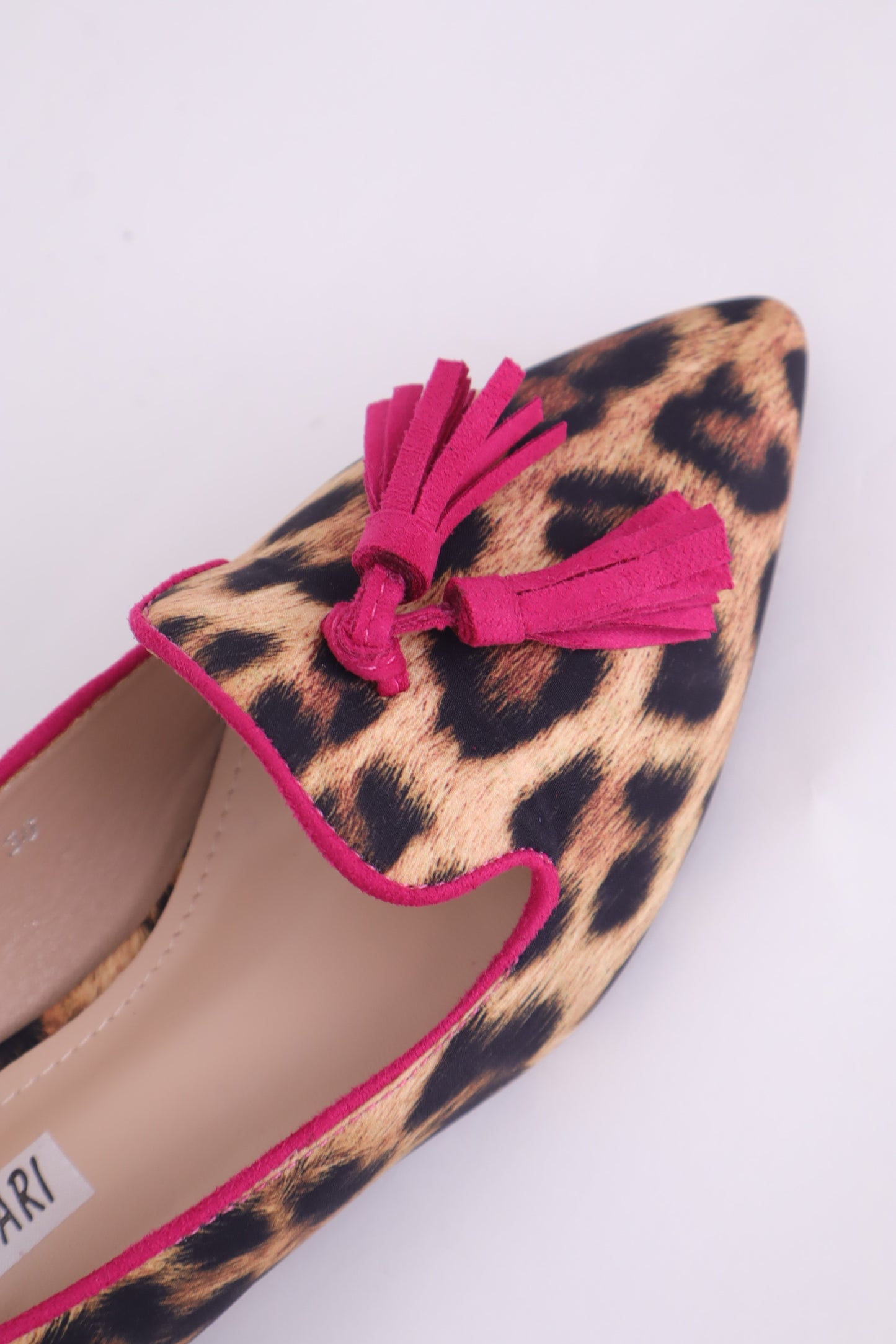 Manoletina leopardo tacon bajo A41-414