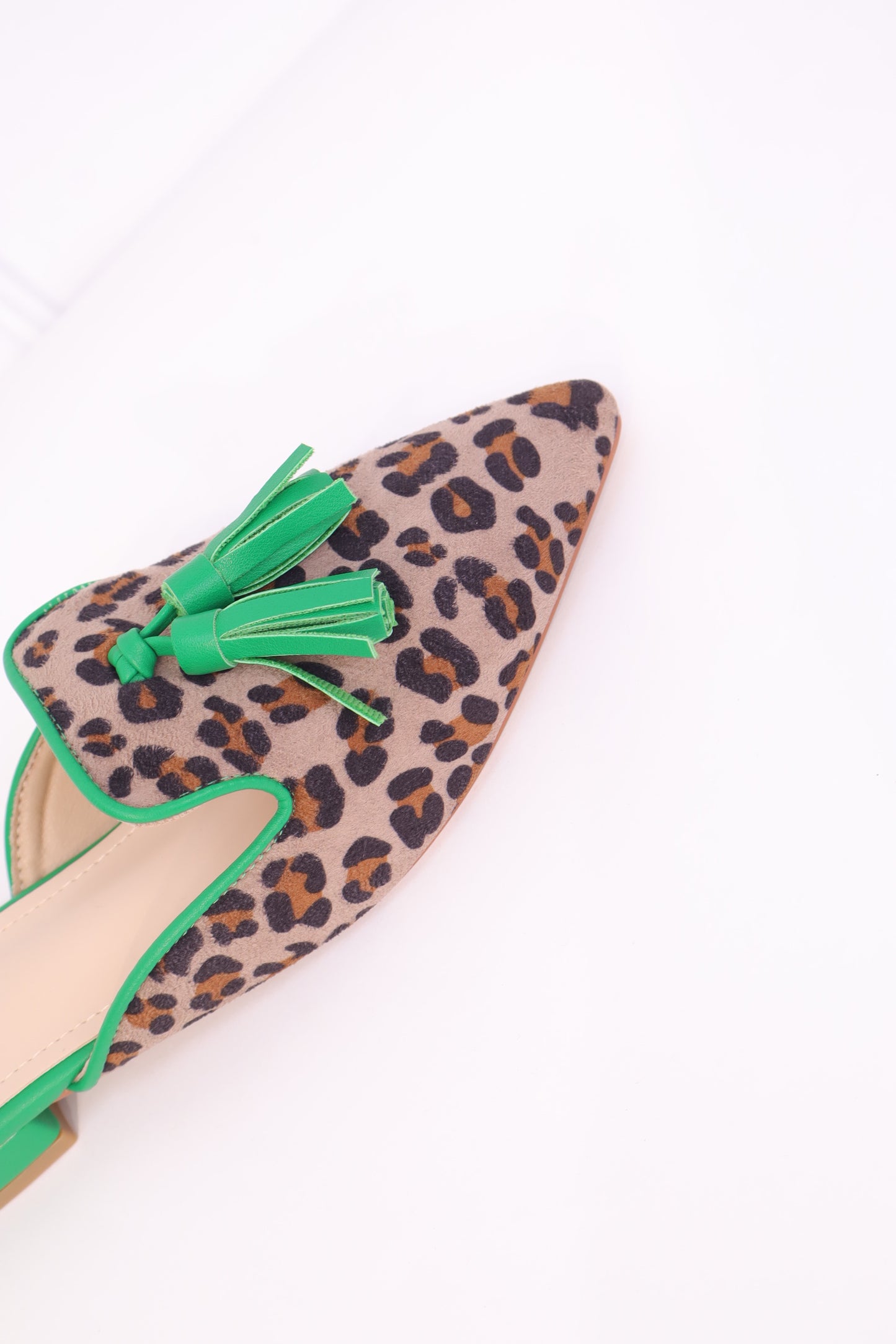 Mule print/verde w761