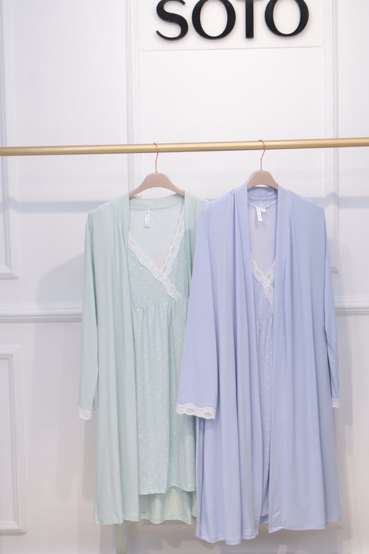 Pijama 2 piezas (camison + bata) 247278