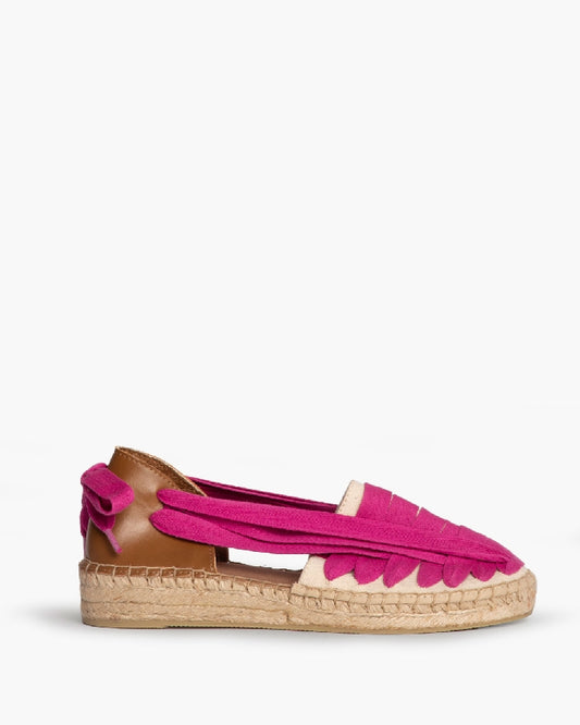 Esparto lazos fucsia