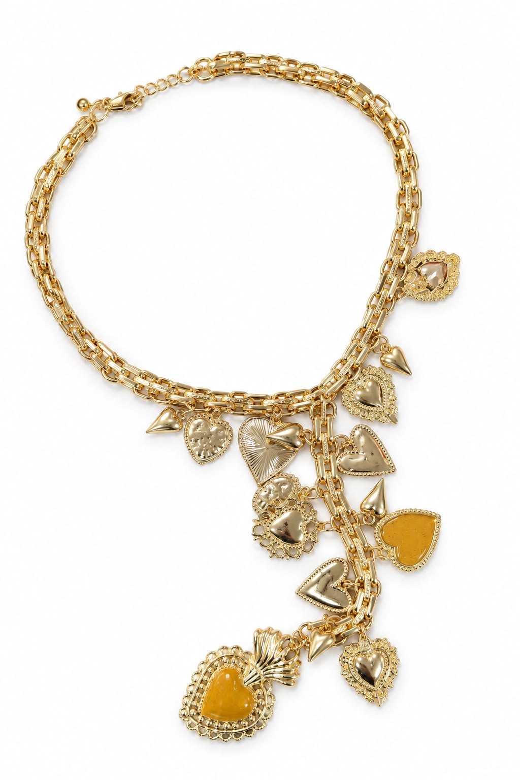 Collar corazones