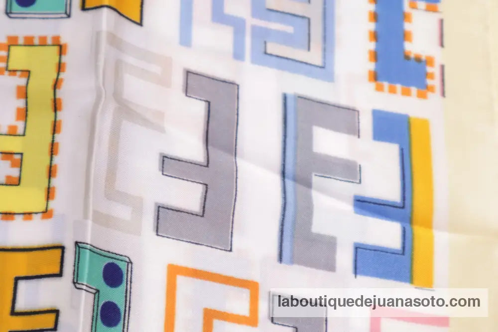 Pañuelo letra cd-3791 BLANCO