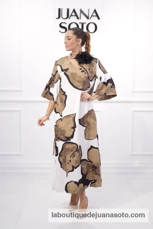 Vestido MR-21794 BEIGE / S